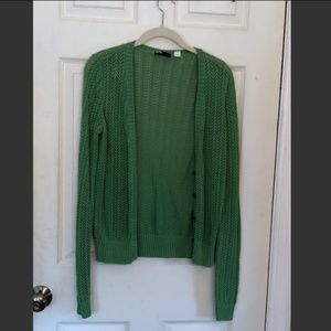 Green Cardigan